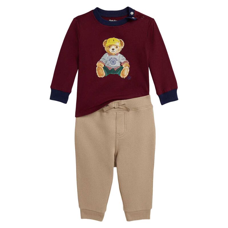 Polo Ralph Lauren Knit Pant Set 3-24M image number 0